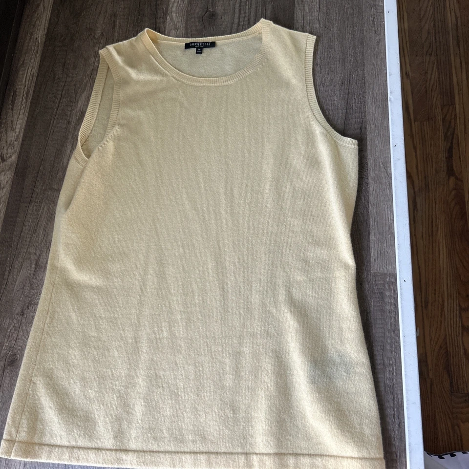 Lafayette 148 New York Cashmere Sweater Vest - Image 1 of 4