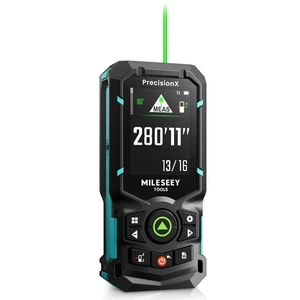 S50 Green-Beam Laser Distance Measure - 400ft Laser Measure, P2P, Side-Laser ... - Picture 1 of 9