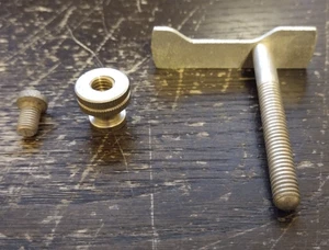 Stanley No. 45 Kombihobel verstellbarer Tiefenmesser - Mutter - Schraube - Bild 1 von 8