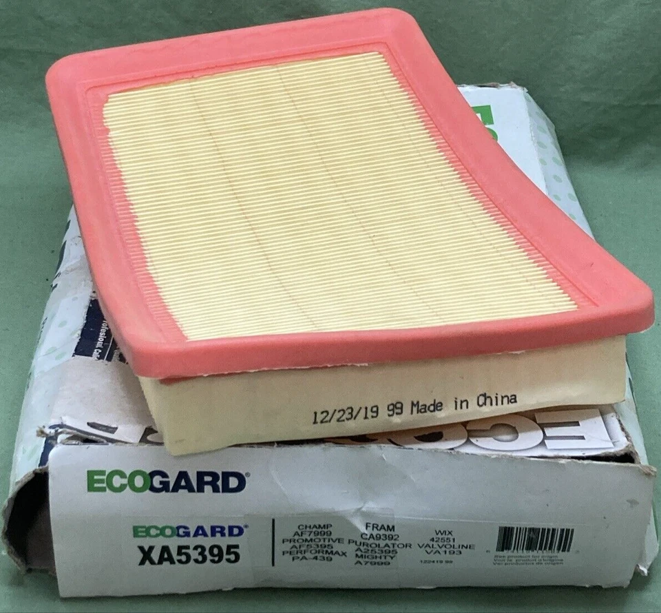 НОВЫЙ ВОЗДУШНЫЙ ФИЛЬТР ECOGARD XA5395 KIA HYUNDAI - Изображение 1 из 2