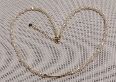 Halskette Perlen Kette - Bild 1 von 4