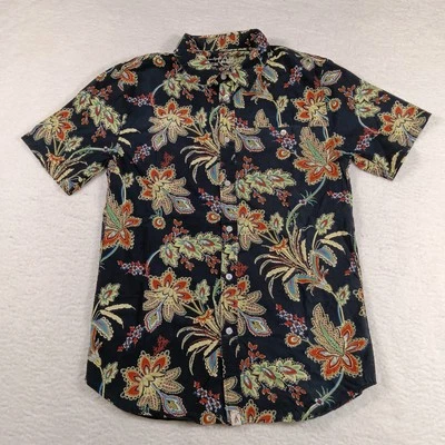 Altamont Shirt Mens Medium Black Andrew Reynolds Floral Paisley Skateboard - Image 1 of 4