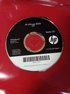 HP Officejet 8000 Starter CD 2009 Window 7 Version 13.0 - Picture 1 of 2