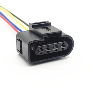 4 Wire Ignition Coil Connector Pigtail 8K0973724 For 2009-2016 Audi VW Seat - Picture 1 of 10