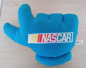 Nascar Logo Plush #1 Fan Finger Hand Blue and Yellow - Bild 1 von 2