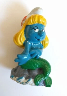 Figura de PVC pitufo vintage Schleich RARA 2.0142 sirena pitufina Foto 1 de 4