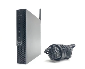 Dell OptiPlex 3060 Micro Desktop i7-8700T 2.4GHz 8GB 256GB NVMe Win11P 24H2 WIFI - Picture 1 of 9