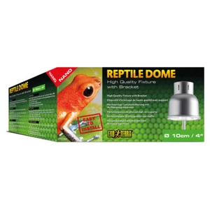 Exo Terra Reptile Nano Dome mit Halterung für Terrarien, UVP 37,09 EUR, NEU - Bild 1 von 2