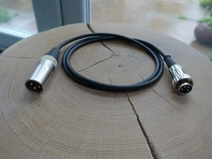 XLR auf 4 Pin DIN Kabel Verbindung Van Damme für Naim Nap 250 0,75 m - Bild 1 von 3