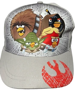 Angry Birds Star Wars Grey Snapback Adjustable Trucker Hat OSFA - Picture 1 of 7
