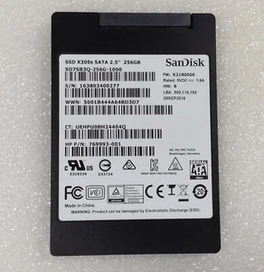 HP ZBook 15 G2 Workstation 795959-001 SATA-3 256GB Solid-State Drive SSD NEW - Picture 1 of 4