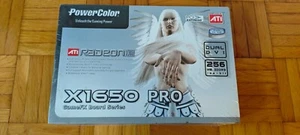 RARE ATI RADEON X1650 PRO X1650PRO RETRO GRAPHIC VIDEO CARD NOS IN FOIL - Picture 1 of 6
