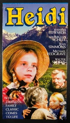 Heidi (VHS, 1997, 1968 Film) Jennifer Edwards - Brand New Sealed Foto 1 de 4