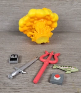 Garbage Pale Kinder Zubehör Atombombe Top 2 Fernbedienungen Schwert Pitch Gabel Fisch - Bild 1 von 5