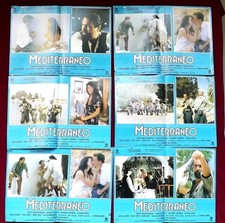 MEDITERRANEO Set Fotobusta Poster Affiche SALVATORES OSCAR ABATANTUONO ITALIAN