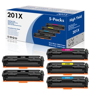 5 TONER für HP 201X Color LaserJet Pro M252dw M252n MFP M274n M274n M277dw - Bild 1 von 1