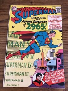Superman #181 (1965) High Grade VF+ 8.5