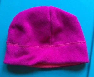 Neon Orchid Pink Child Beanie Hat S/M Polyester Outerwear The Childrens Place - Picture 1 of 10