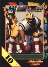 1991 Wild Card Draft 10 Stripe #101 Blake Miller