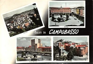 A5261) SALUTI DA CAMPOBASSO VEDUTINE. VIAGGIATA. - Picture 1 of 2