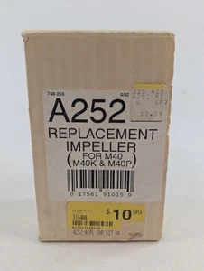Simer Mini Vac A252 Impeller Replacement Kit M40P CM40P Pump Repair - NEW - Bild 1 von 4