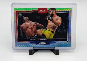 2025 Topps cromo UFC Gabriel Bonfim #26 refractor de prisma radiocontrol - Imagen 1 de 2