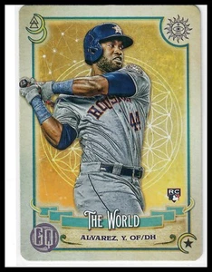 Topps Gypsy Queen 2020 #TOD-5 Yordan Álvarez Tarot Diamond Astros radiocontrol - Imagen 1 de 2