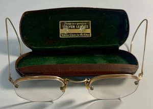 Vintage Shuron 1/10 12K GF Eyeglasses w/ Case - Picture 1 of 14