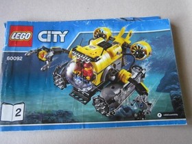 Lego City 60092 -2 Instructions Instruction