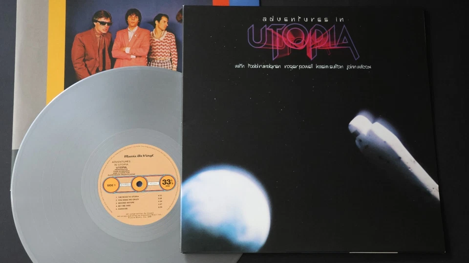 Utopia – Adventures In UtopiaLP VINYL PROGRESSIVE ROCK 2020 SILVER TOP MOVLP2518 - Bild 1 von 4