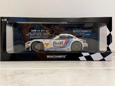 MINICHAMPS BMW Z4 GT3 Steiff Team 1:18 Limited Edition 500pcs Model - Image 1 of 4