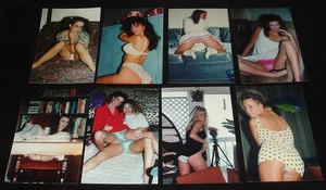 LQQK 16 Vintage 1990er Original, SCHÖNER GEWAGTER UPSKIRT MÄDCHEN POSIERT #10 - Bild 1 von 11