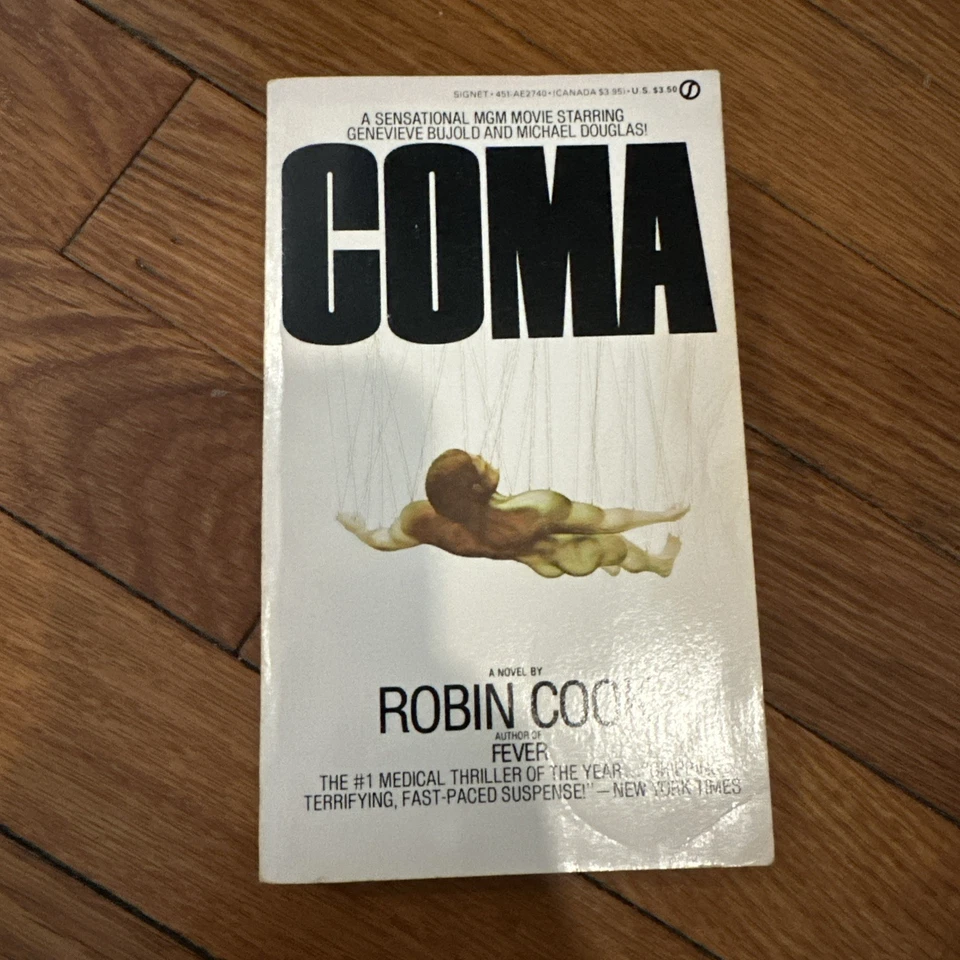 Coma by Robin Cook 1977 Signet Paperback Foto 1 de 3