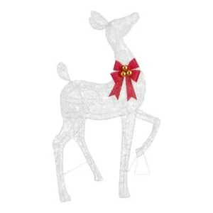 NEW Home Accents Holiday 3.5 ft. Icicle Shimmer Twinkling LED Doe Holiday Yard D - Picture 1 of 2