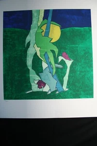 Litho 4-farbig von Peter Wullimann ,handsigniert u. nummeriert - Bild 1 von 3