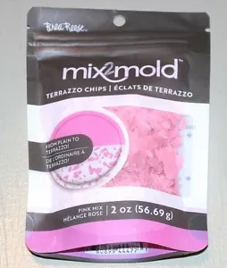 Brea Reese Mix 2 Moldes Terrazzo Chips Rosa - Imagen 1 de 2