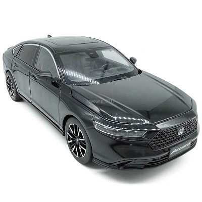 1/18 Honda Accord Model Car Diecast Toy Vehicle Toys for Boys Kids Gifts Black - Image 1 of 4