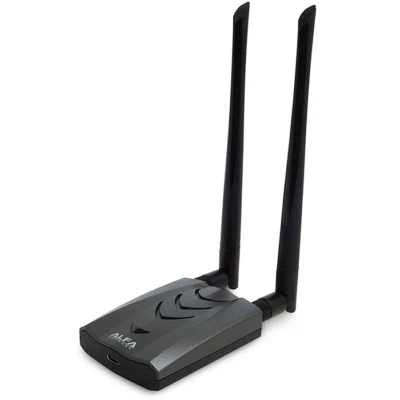 Adattatore USB Wi-Fi dual band Alfa AWUS036ACH 802.11ac AC1200 867 Mbps Power Boost - Immagine 1 di 4