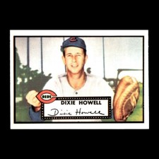 Dixie Howell 1983 Topps 1952 Reprint Series Cincinnati Reds #135 NM+ Pack Fresh