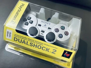 DUAL SHOCK SCPH 10010 - sony playstation 2 controller sealed ps2 joystick joypad - Foto 1 di 15