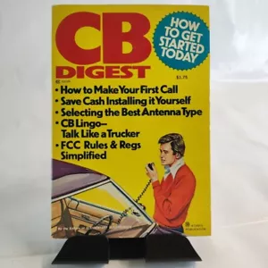 CB Digest Elementary Electronics Davis Publications Vintage 1976 Wall Art Ads - Imagen 1 de 15
