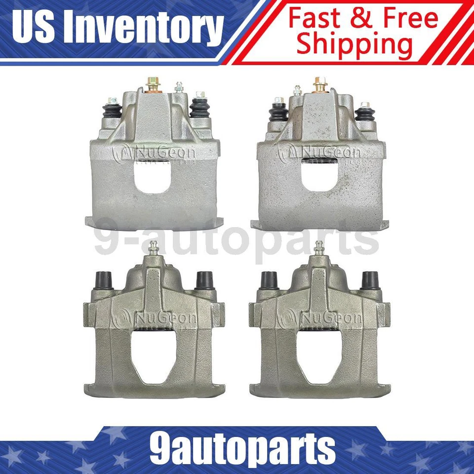 Pinzas de freno de disco delanteras traseras para Dodge Caravan 1997 1998 1999 4 un. Foto 1 de 4