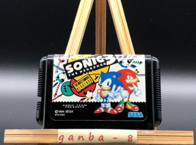 Sonic the Hedgehog 3 (Sega Genesis Mega Drive,1994) from japan - Image 1 of 4