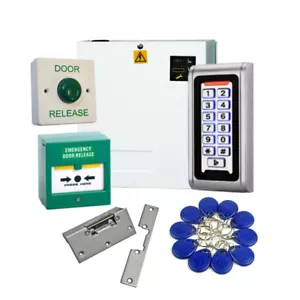 Proximity Keypad Access Control Kit with Power Supply Fail Safe Lock Release - Picture 1 of 2