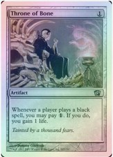 1 x Throne of Bone - Foil - 8th - LP - Magic The Gathering - MTG