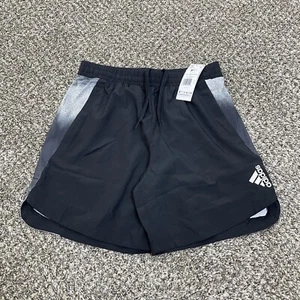 adidas D4M Aeroready HIIT Training Mens Medium 9” Unlined Short Black White $40 - Picture 1 of 10