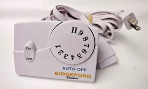 Biddeford TC11BA Auto Off Heated Electric Blanket Control Power  4 Prong - Picture 1 of 2