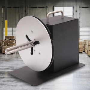 Automatic Label Rewinder Bar Code Tags Rewinding Machine Adjustable Core Tag New - Picture 1 of 11