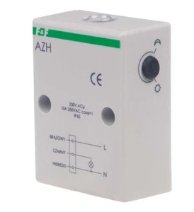 Dämmerungsschalter AZH 230V AC 10A IP65 inkl. Sensor für Außenbereich - Bild 1 von 3