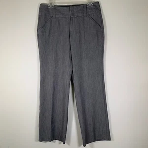Pantalones de vestir Daisy Fuentes para mujer pequeños 6S pantalones cortos grises de trabajo W32 R9 I30 - Imagen 1 de 10
